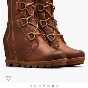 Sorel Joan of Artic Wedge II and the color is Elk. Size 9 brand new with tags